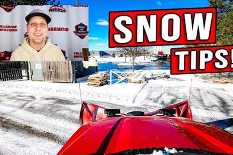 ASK ME ANYTHING! SNOW PLOWING Q&A! (PRICING, EQUIPMENT, TRUCKS)