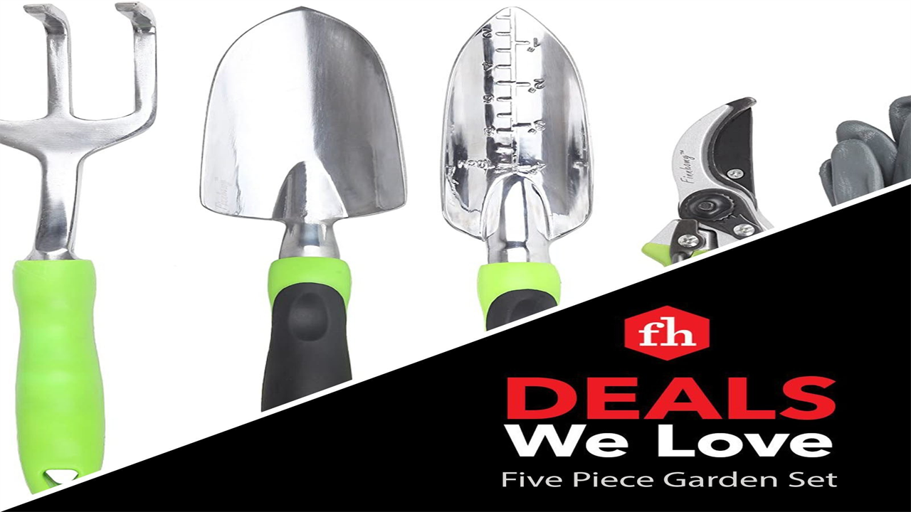 Deals We Love: A Gardening Tool Set With Ergonomic Handles