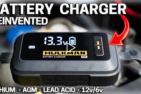 SMART CHARGER - Hulkman Universal Sigma 5 Battery Charger & Maintainer