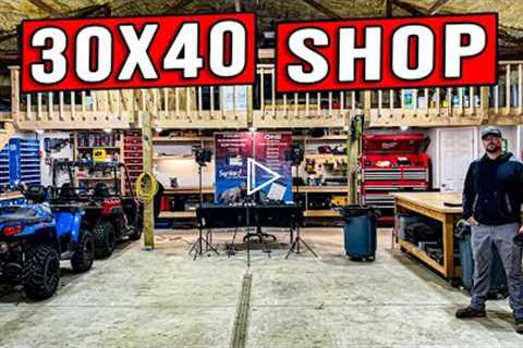 30X40 SHOP TOUR WITH ANDY MULDER [SUPER CLEAN]