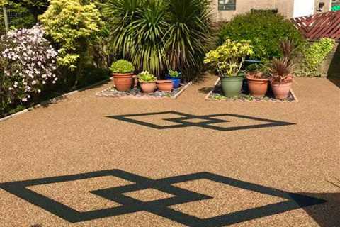 Why Choose Resin for your Garden Patio in Eastwood