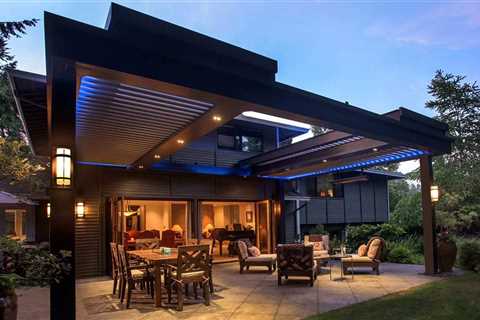 Adaptable Aluminum Pergola for Shade and Sun - Fine Homebuilding