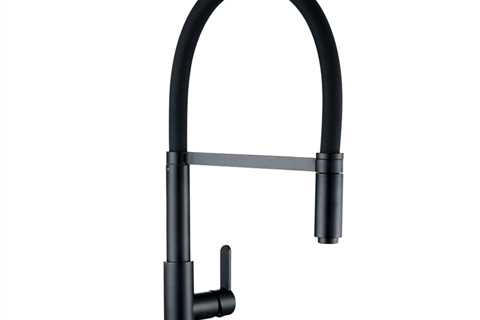 Matte Black High Arch Single Handle Pull Down Kitchen Faucet