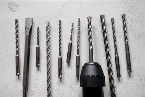 Guide To Types of Drill Bits