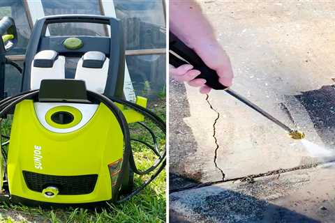 The Sun Joe Pressure Washer Is An Amazon Favorite