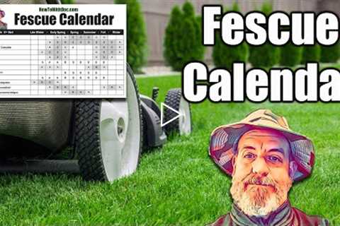 Fescue Lawn Calendar