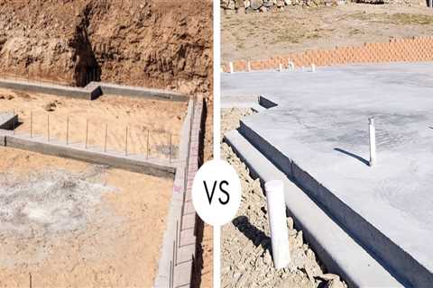 Is concrete slab a foundation?
