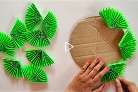 Unique Wall Hanging Craft | Paper Craft for Home Decoration | Paper Flower Wall Hanging | DIY