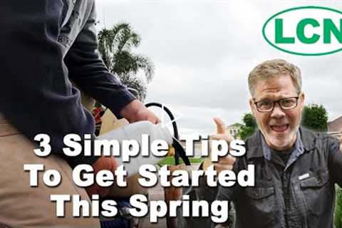 Spring Lawn Care 2021 // 3 Simple Tips To Get Started This Spring