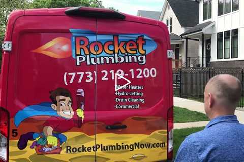 Storm drains clogged? Downer's Grove front yard flooded? Watch This Rocket Plumbing Demo