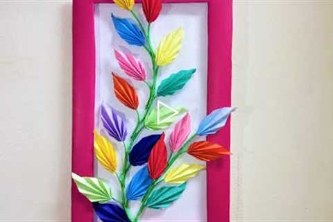 Beautiful DIY Wall Decor | Framed Wall Hanging | Easy Paper Craft Ideas |Cardboard Craft Ideas | KKS