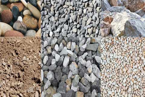 How many types of aggregates are used in concrete?