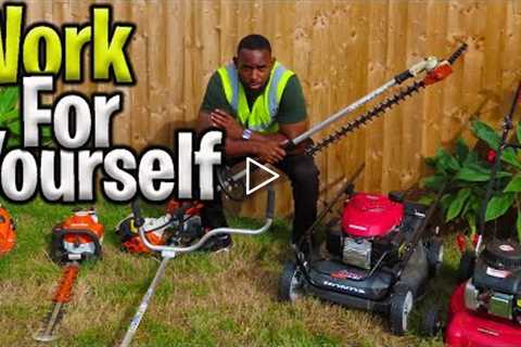 4 tools for a lawn care start up | how to start making money quickly