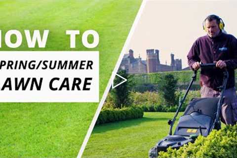 How to care for your grass - Spring/Summer lawn care | Hampton Court Palace Gardens