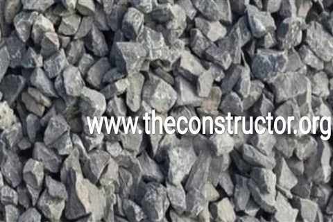 What are the types of aggregate which aggregate is used in rcc?