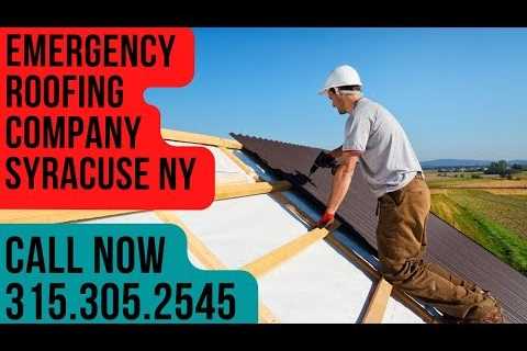 Commercial Roofing Services in Syracuse NY