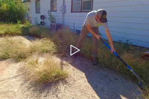 Found Hidden DRIVEWAY While Mowing This OVERGROWN Abandoned House