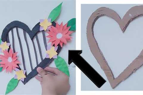 Beautiful Paper Flower Wall Hanging Ideas | Wall Decor Ideas | Paper Crafts | paper wallmate #learn