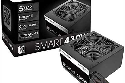 Thermaltake Smart 430W 80+ Black Continuous Power ATX 12V V2.3/EPS 12V Active PFC Power Supply..