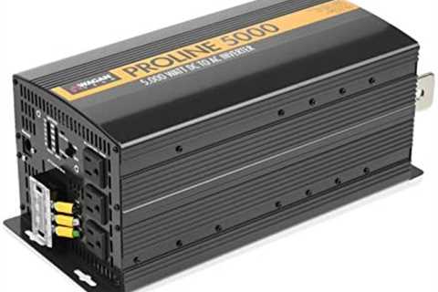 Wagan EL3744 12V 5000 Watt Power Inverter with Remote Control, 10000 Watt Surge Peak Proline Power..