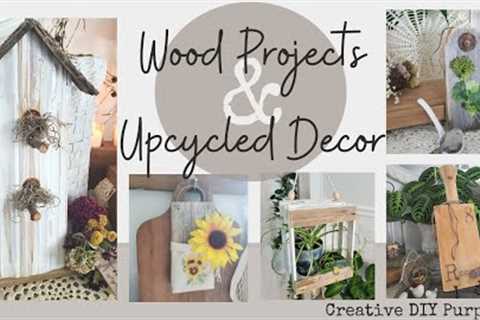 Easy Wood Scrap Projects - Upcycled Home Decor Ideas - Part #3
