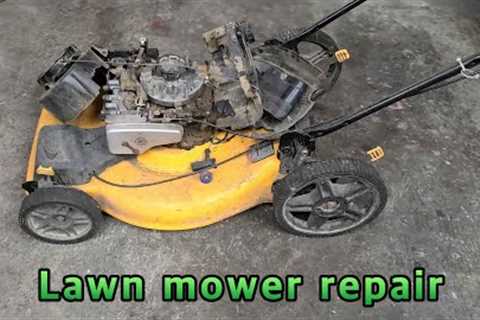 Lawn mower repair