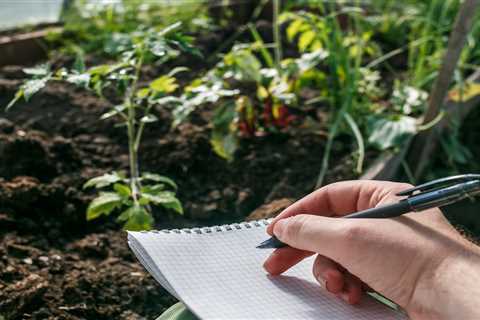 How and Why To Keep a Garden Journal