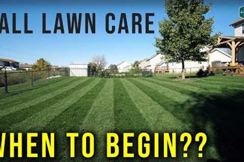 When To SEED and FERTILIZE Your Lawn In Fall?? + More Plot Updates