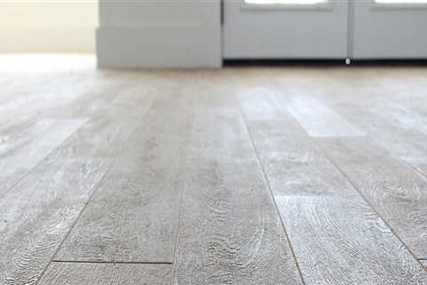 Should the flooring be the same in the whole house?