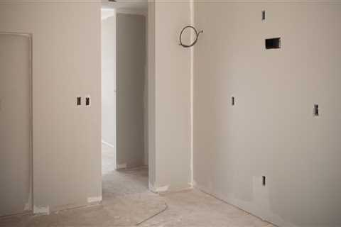 When building a house what is the next step after drywall?