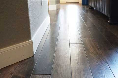 Are tile floors colder than wood floors?