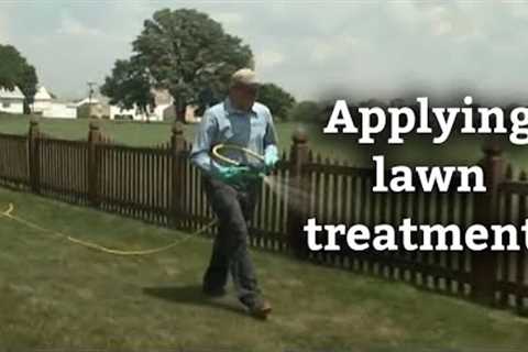 How to Apply Lawn Treatments -- Lawn Care Application Methods