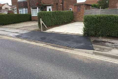 What are the benefits of a dropped kerb Hucknall