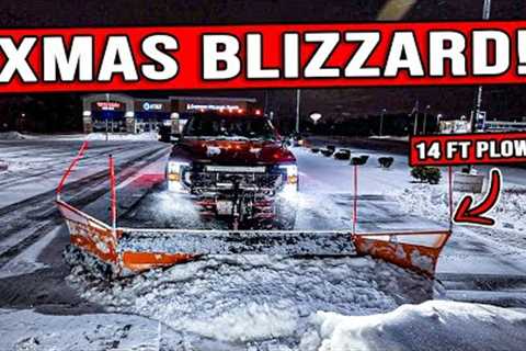 48-HOUR SNOWSTORM! ► F14 PLOW FOOTAGE ► WHITE OUT CONDITIONS!