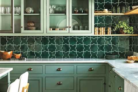 Feng Shui Kitchens in Green