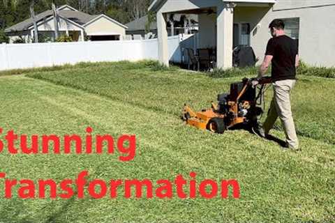 Helping Nice Family with HOA Infraction - Free Lawn Cleanup #3