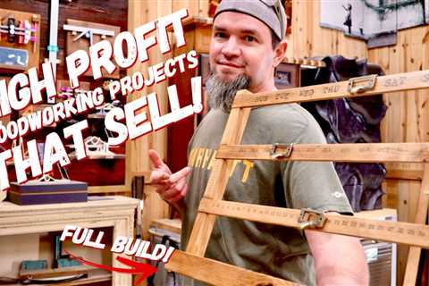 7 More Woodworking Projects That Sell – Low Cost High Profit – Make Money Woodworking
