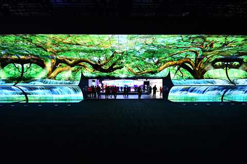 LG OLED Displays Mesmerized CES Spectators