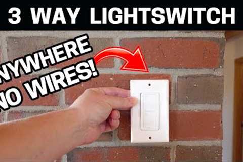 INSTANT 3 Way Lightswitch installs anywhere!