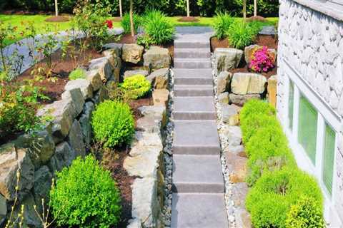 What are three benefits of landscaping?