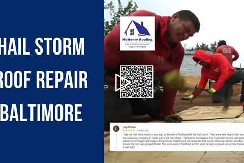 Hail Storm Roof Repair Baltimore - McHenry Roofing - Call (410) 774-6609