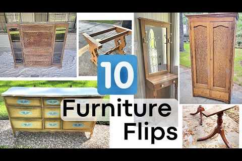 10 Trash to Treasure Furniture Flips 2023