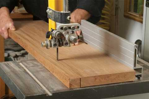 Bandsaw strategies for safe, straight cuts in solid stock