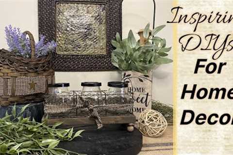 Inspirations For Thrifted Home Decor | Budget Friendly DIY''s