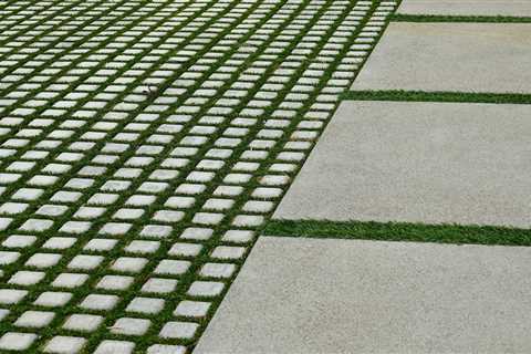 Driveway With Grass And Concrete