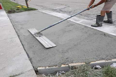 How Thick Should A Concrete Driveway Be
