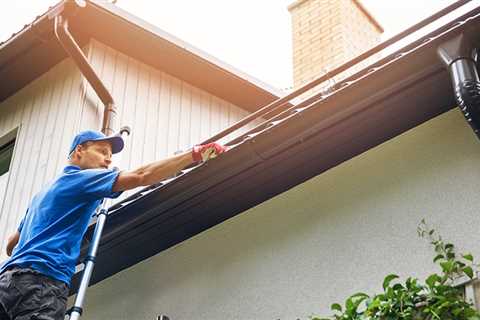 Gutter Repair and Flat Roof Shingles