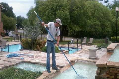 How do you maintain a swimming pool?