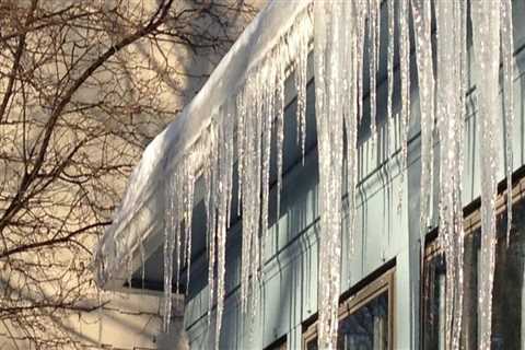 Why do houses get icicles?