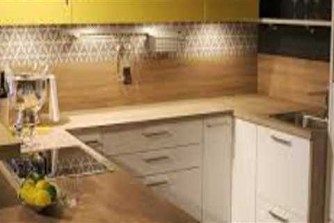 How are kitchen cabinets built?